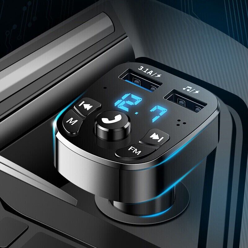 Wireless Bluetooth Car FM Transmitter