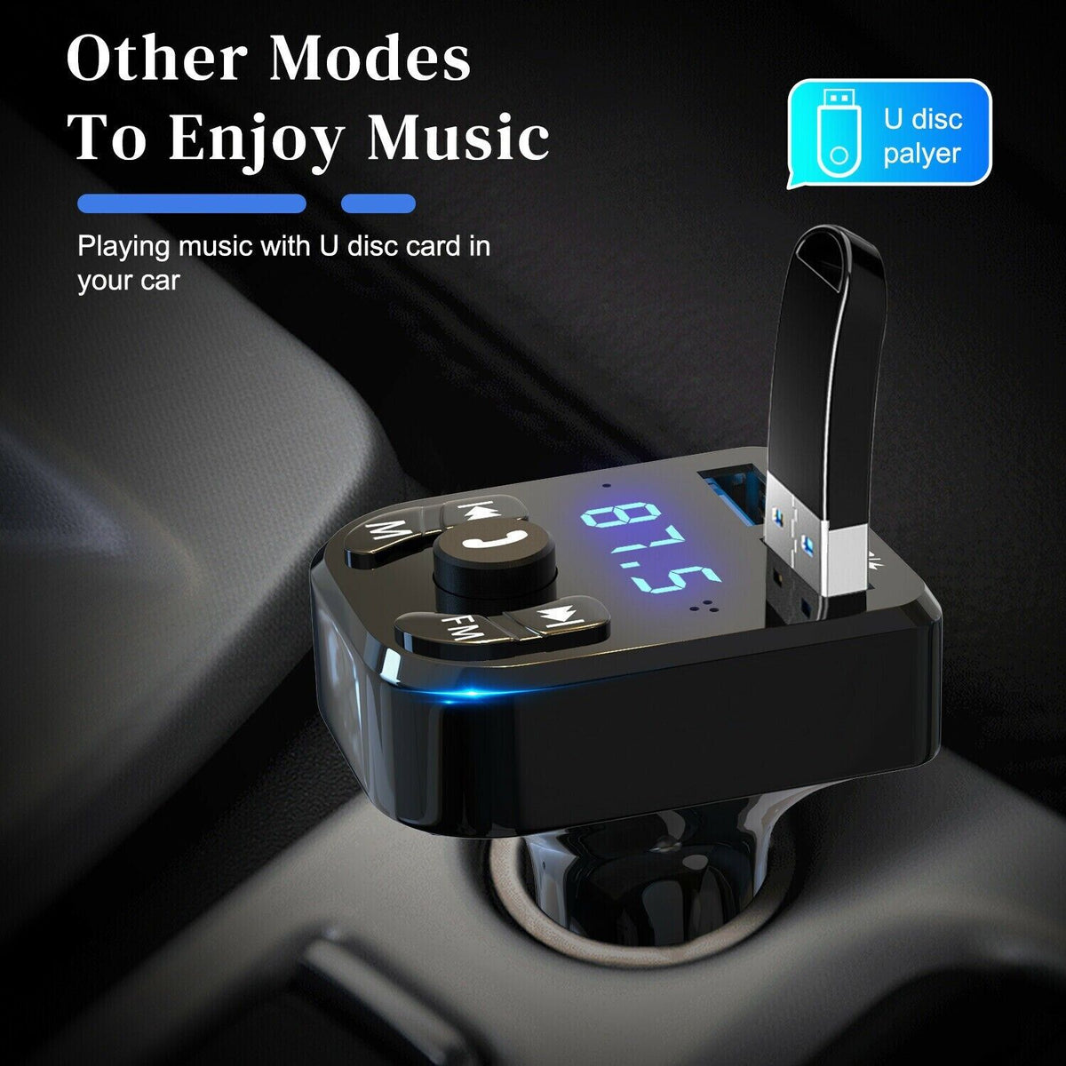 Wireless Bluetooth Car FM Transmitter