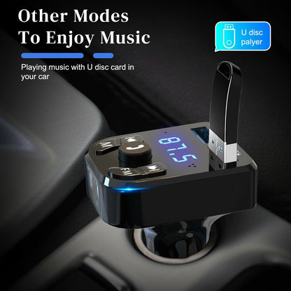 Wireless Bluetooth Car FM Transmitter