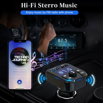 Wireless Bluetooth Car FM Transmitter