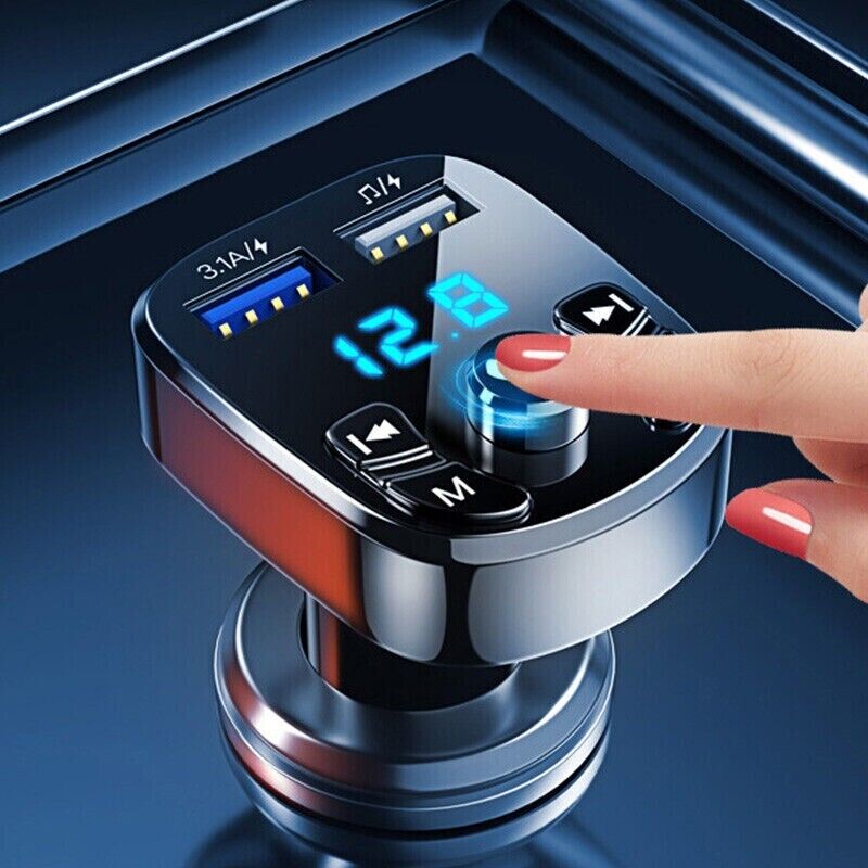 Wireless Bluetooth Car FM Transmitter