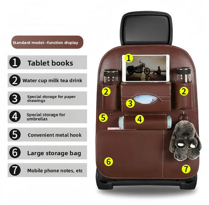 Car Seat Back Storage Organizer Bag
