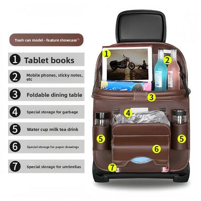 Car Seat Back Storage Organizer Bag